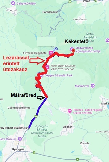 tour de matra atnezeti terkep szombat